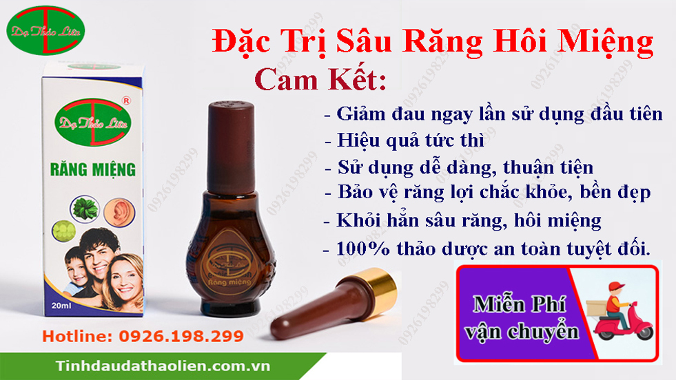 Trị dứt điểm sâu răng