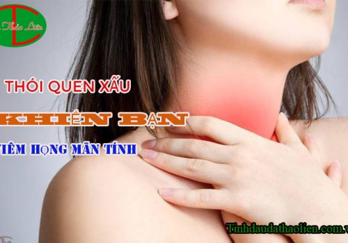 Thói quen xấu khiến bạn bị viêm họng mãn tính