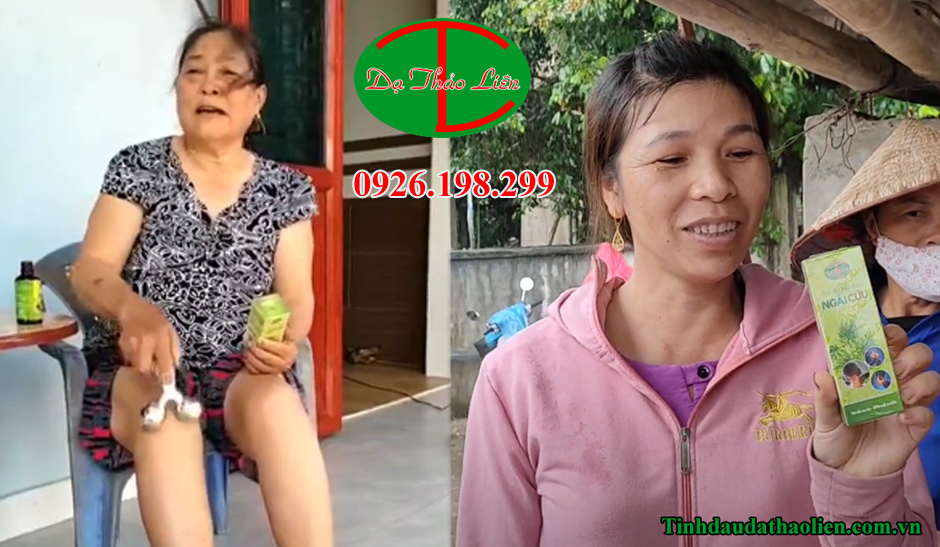 chữa đau khớp gối bằng ngải cứu