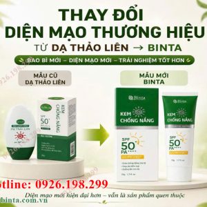 Kem chống nắng Dạ Thảo Liên (Kem chống nắng Binta)