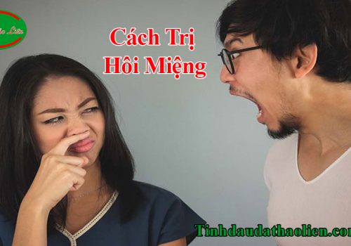 Cách trị hôi miệng